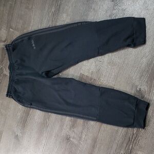 ADIDAS 3 Stripe Cotton Blend Joggers Sz M